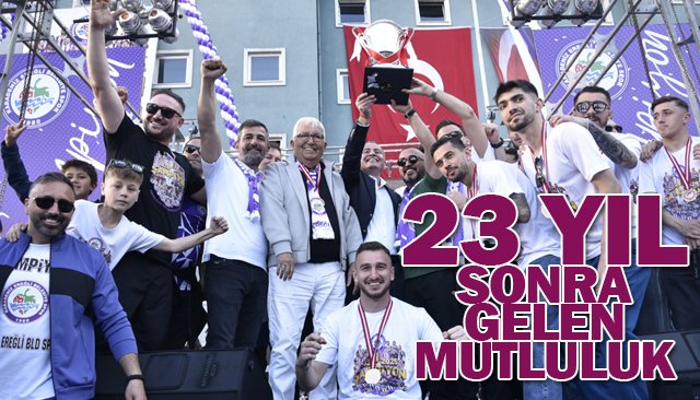 EREĞLİ BELEDİYESPOR  KUPASINA KAVUŞTU