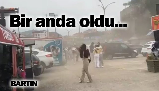 FIRTINA BARTIN´DA  ETKİLİ OLDU