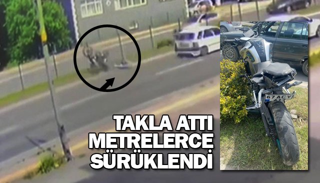 MOTOSİKLET KAZASI
