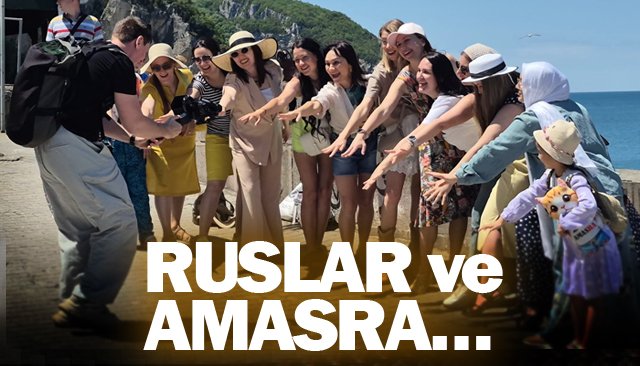  Rus turistler hayran kalıyor 