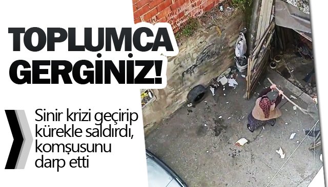 TOPLUMCA  GERGİNİZ!