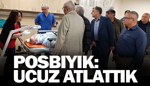 YARALI İŞÇİLERİ  ZİYARET ETTİ