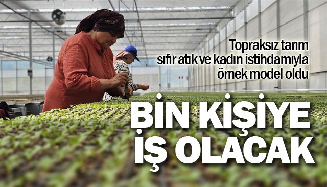 BİN KİŞİYE İŞ OLACAK