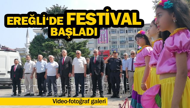 EREĞLİ’DE BİLİM  FESTİVALİ BAŞLADI