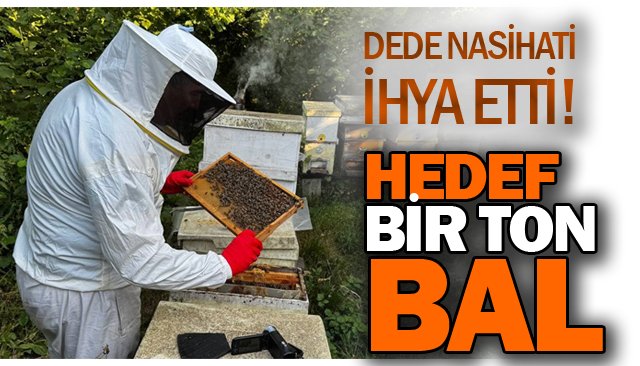 Miras kalan mesleğini tutkuyla sürdüren girişimci 100 kovana ulaştı