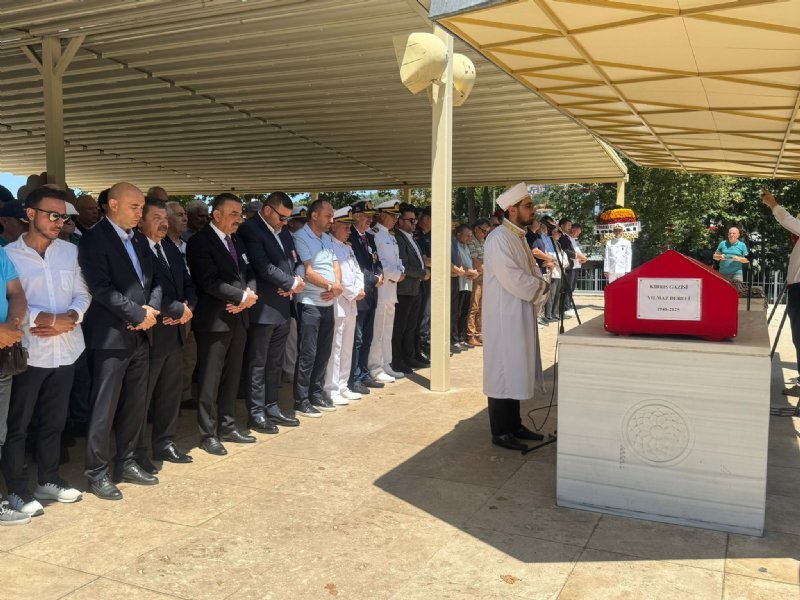 KIBRIS GAZİSİ SON YOLCULUĞUNA UĞURLANDI - 4