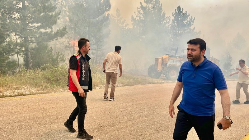 Söndürme çalışmalarına katılan pilot: ´´Her giden canlıyı gördükçe üzülüyoruz.´´ - 8