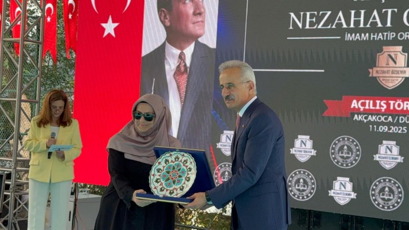 BAKAN AKÇAKOCA’DA KONUŞTU - 3