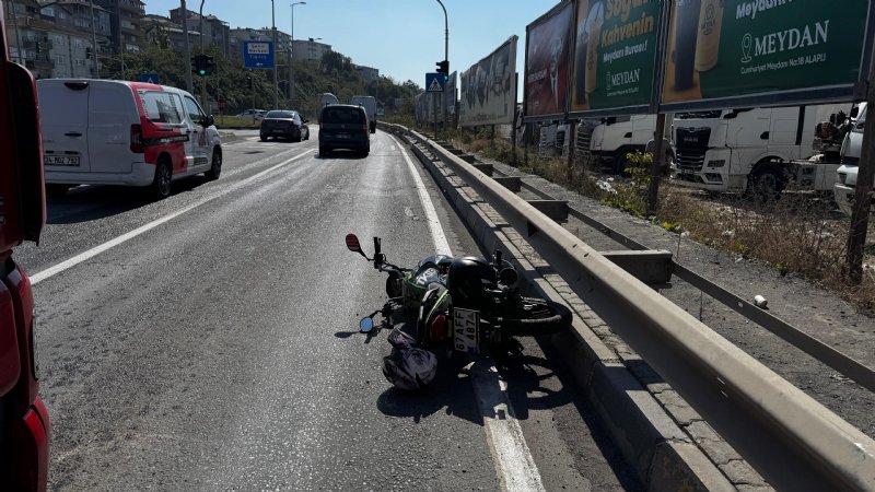 MOTOSİKLETE ÇARPTI KAÇTI - 2