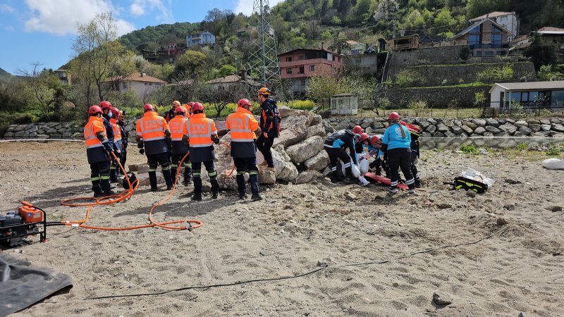 ZONGULDAK SEL VE  TAŞKIN TATBİKATI - 2