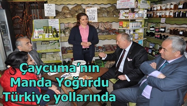 Çaycuma´nın Manda Yoğurdu Türkiye yollarında
