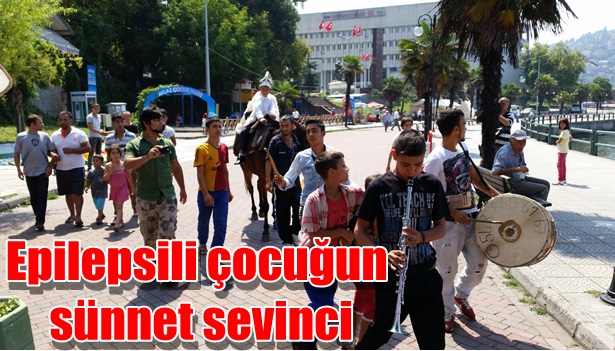 Epilepsili çocuğun sünnet sevinci