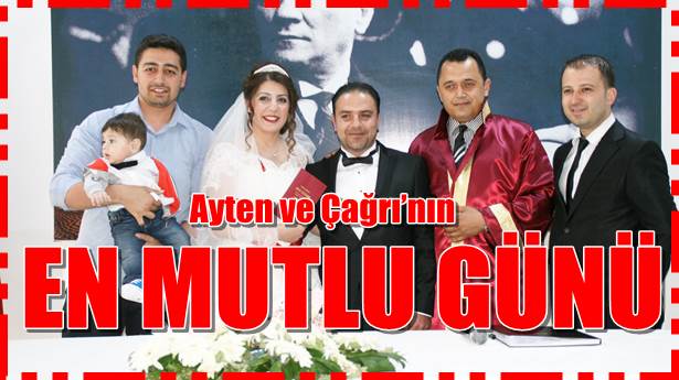 Ayten ve Çağrı´nın mutlu günü