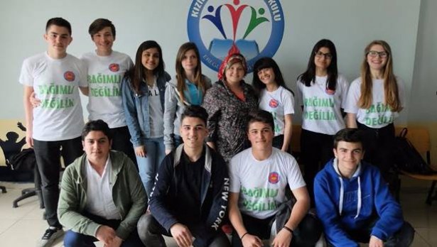 Bağımlılık ve zararlı alışkanlıklara ´´dur´´ dediler…