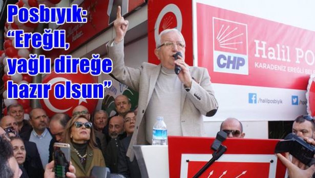 Posbıyık: ´Ereğli, yağlı direğe hazır olsun´