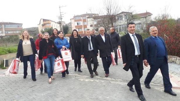 Semiz, Gülüç´te çalmadık kapı bırakmadı