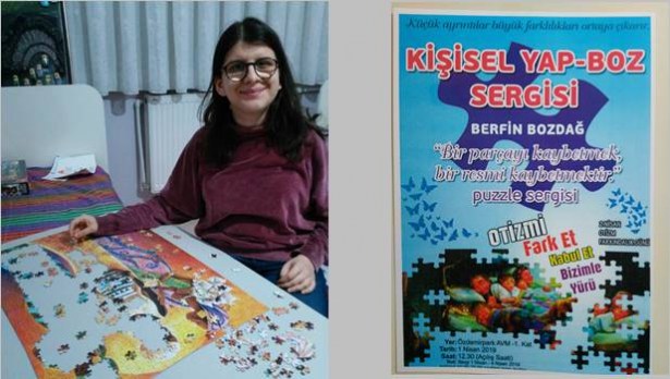 Berfin, ´farkını´ kişisel sergisiyle ortaya koyacak