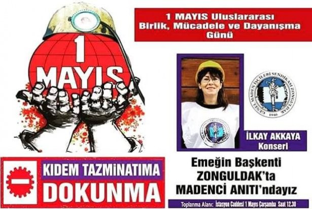 1 Mayıs´ı önce Ereğli´de ardından Zonguldak´ta kutlayacaklar