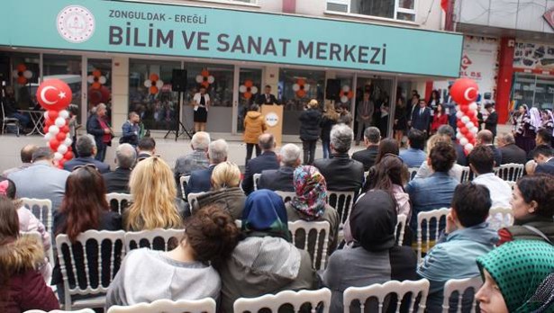 Karadeniz Ereğli´de Bilim ve Sanat Merkezi (BİLSEM) törenle açıldı