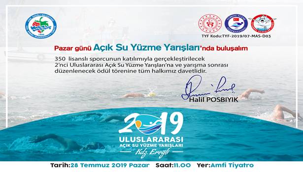 Açık Su Yüzme Yarışları´nda buluşalım