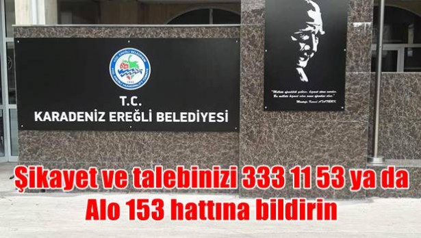 Belediye, bayramda hizmetlerini sürdürecek