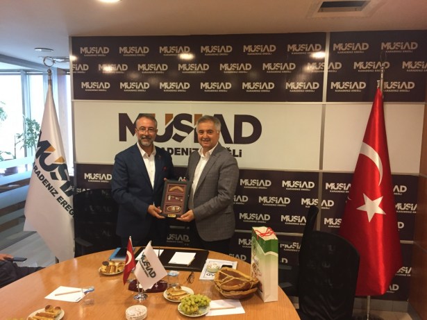 MÜSİAD Sidney Başkanı Kdz. Ereğli´ye geldi