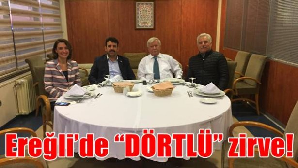 Ereğli´de ´DÖRTLÜ´ zirve!