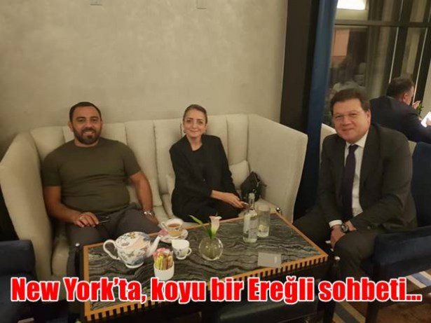 New York´ta, koyu bir Ereğli sohbeti…