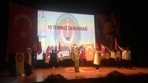 15 Temmuz şehitleri Ereğli´de anıldı