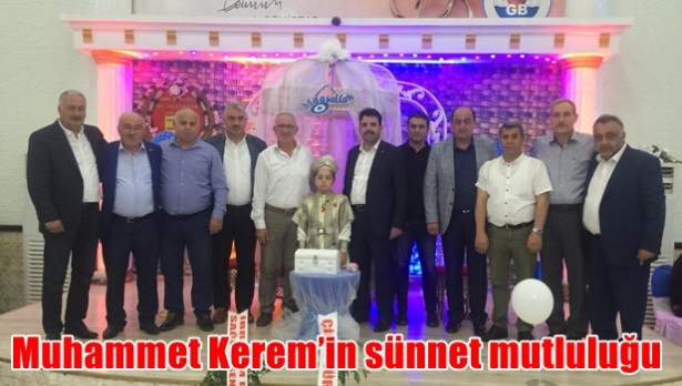 Muhammet Kerem´in sünnet mutluluğu