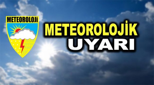 Meteorolojik uyarı...