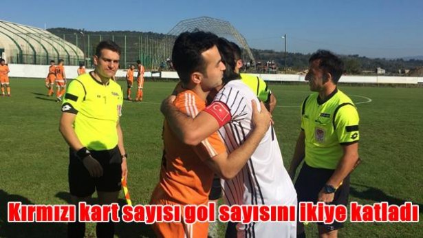 Kırmızı kart sayısı gol sayısını ikiye katladı