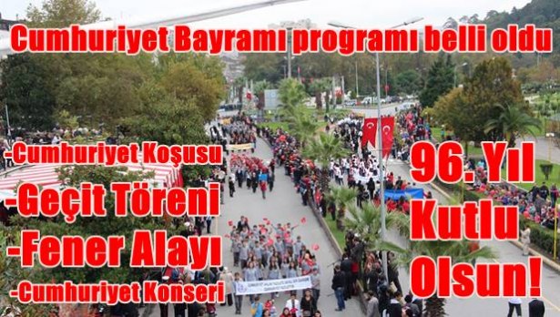 Cumhuriyet Bayramı programı belli oldu