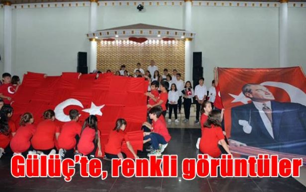 Gülüç´te, renkli görüntüler