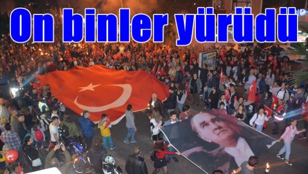 On binler yürüdü