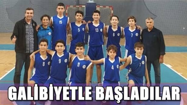 Galibiyetle başladılar…