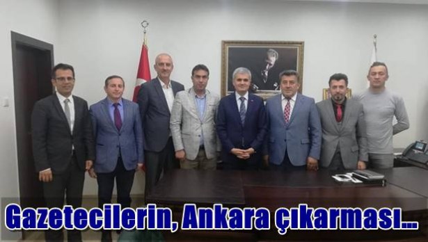 Gazetecilerden, Ankara çıkarması…