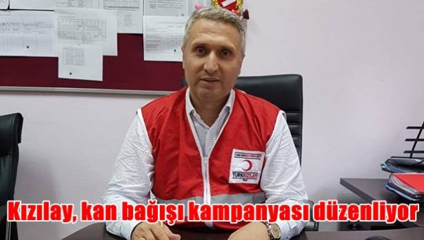 Kızılay, kan bağışı kampanyası düzenledi