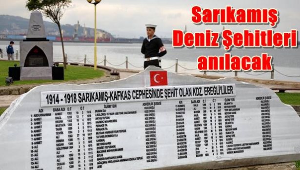 Sarıkamış Deniz Şehitleri anılacak